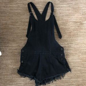 Black Nasty Gal Overalls
